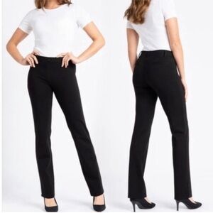 Betabrand Dress Pant Yoga Pants Black Size Medium